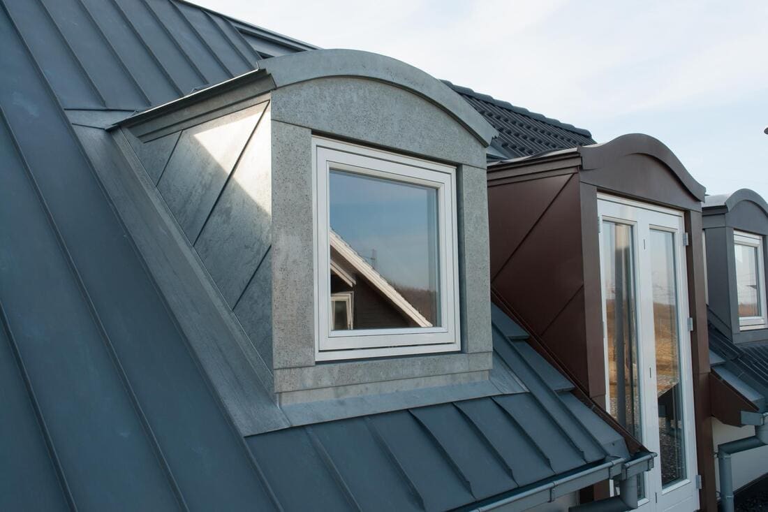Standing seam metal roof panels